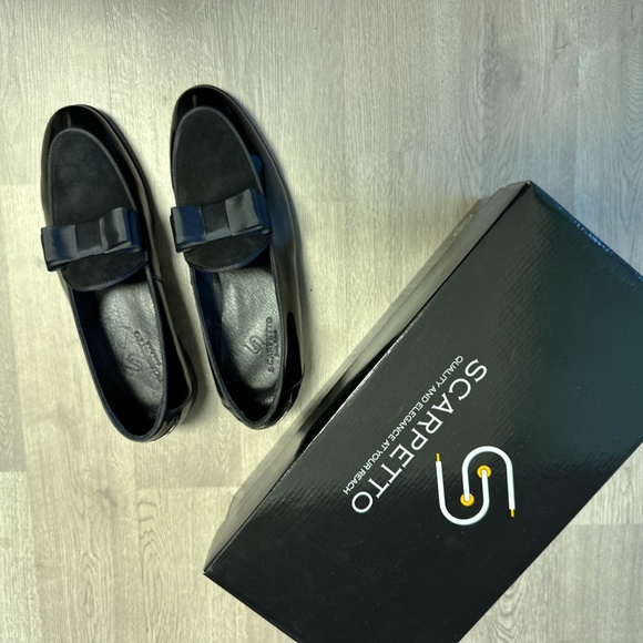 BowTie Black Men\'s Genuine Leather Loafer main image 6